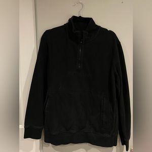 black american eagle quarter zip. good condition with some fading. size medium.